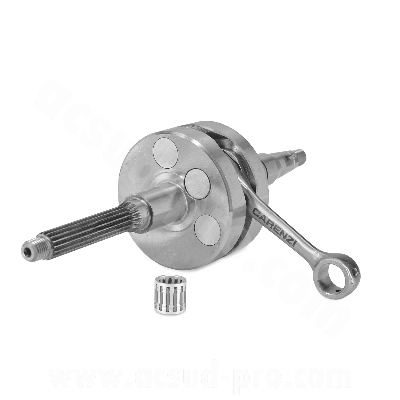 Vilebrequin Carenzi Ø12mm pour scooter Aprilia SR 50 / MBK Nitro / Yamaha Aerox