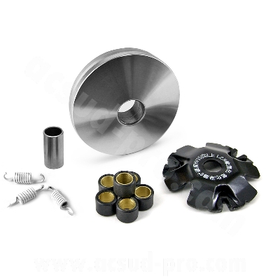 Variateur scooter adaptable pour scooter chinois 50cc motorisation 4T GY6 139QMB/A / PEUGEOT 50 KISBEE V-CLIC 4T / SYM 50 ORBIT 4T / KYMCO 50 AGILITY 4T