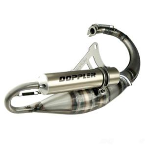 Pot Doppler RR7 silencieux titane adapté pour Nitro/Aerox/Mach G/Jog R/Ovetto/Neos