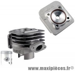 Haut moteur Doppler fonte livré avec pochette de joints, clips et axe de piston pour MBK Booster, Spirit, Stunt, Rocket, Yamaha BWS, Slider, Aprilia SR, Amico, Italjet