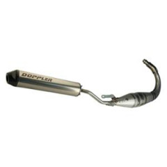 Pot d'échappement Doppler passage bas D.25/28 pour Aprilia RS50 1999-2005