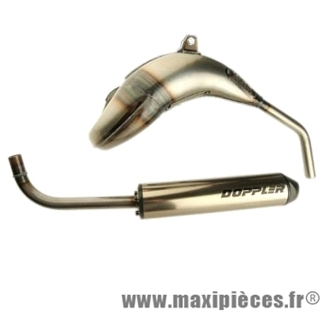 Pot d'échappement Doppler passage haut pour Peugeot XPS, MBK X-Limit, Yamaha DT de 2003 à 2008