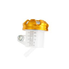 Bocal Maître cylindre de frein Tun'r sortant dessous, bouchon alu or