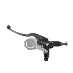 Maître cylindre de frein Tun'r universel gauche avec réservoir plastique et bouchon argent