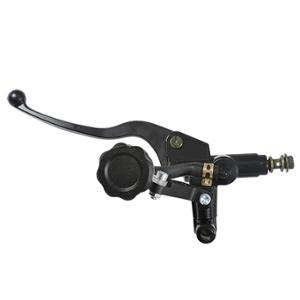 Maître cylindre de frein Tun'r universel avec réservoir séparé, bouchon noir pour scooter