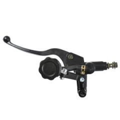 Maître cylindre de frein Tun'r universel avec réservoir séparé, bouchon noir pour scooter