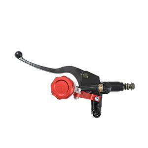 Maître cylindre de frein Tun'r gauche avec réservoir séparé et bouchon rouge pour scooter