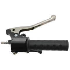 Poignée de gaz adaptable avec starter pour cyclomoteur Mbk 51v