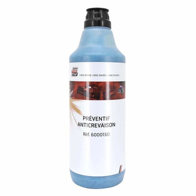 Liquide préventif anti-crevaison adaptable 1L scooter, maxiscooter, moto, 50 à boite, quad (6000150)