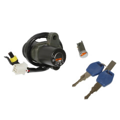 Contacteur à clé adaptable avec serrure de selle pour scooter Gilera DNA 50 2000-2004