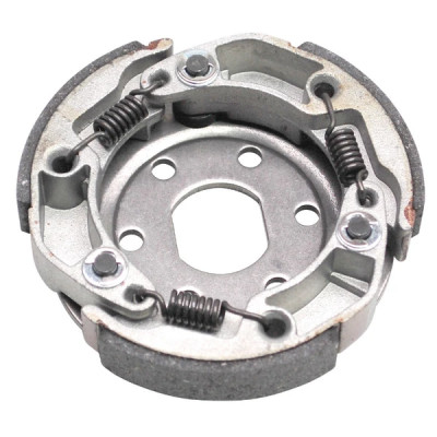 Embrayage adapté allégé diamètre 107 pour MBK 50 Booster, Nitro, Ovetto, Stunt, Yamaha 50 BWS, Neos, Aerox, Slider, Aprilia 50 SR, Malaguti 50 F12