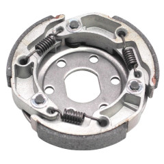 Embrayage adapté allégé diamètre 107 pour MBK 50 Booster, Nitro, Ovetto, Stunt, Yamaha 50 BWS, Neos, Aerox, Slider, Aprilia 50 SR, Malaguti 50 F12