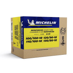 Chambre à air 18 pouces Michelin 18MFR 130/80x18 et 100/110x18