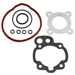 Joint haut moteur 50 A boite Artein avec joint alu pour Minarelli 50 AM6 1995-1999, MBK 50 X-Power, X-Limit, Yamaha 50 TZR, DTR, Peugeot 50 XPS, Rieju 50 RS1, Beta 50 RR, Aprilia 50 RS, RX