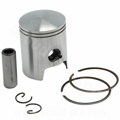 Piston MVT fonte Ø40mm pour cylindre Iron Max - AM6, Derbi Euro 3