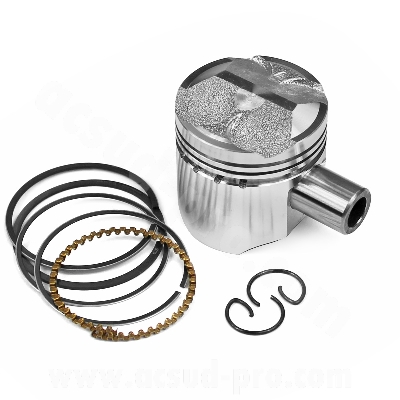 PISTON SCOOTER adaptable Ø39mm 4T 4 soupapes pour PIAGGIO 50CC 4TPS ZIP / FLY / LIBERTY / VESPA ET4