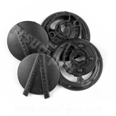 Kit de fixation Visière ALT-1 pour casque 1/2 jet