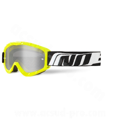 Masque Cross Moto NoEnd 3.6 Series Jaune