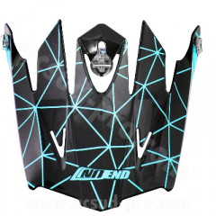 Visière Casque Cross NoEnd Blue SC15