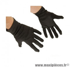 Sous Gant Noir Adaptable Taille L