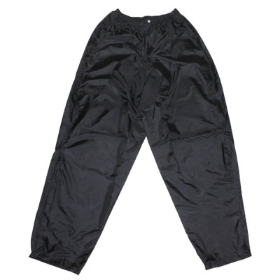 Pantalon de pluie ADX Noir S (Pressions et Elastique d'Ajustement + Sac de Transport)