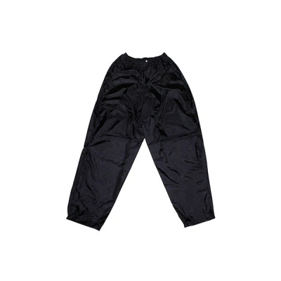 Pantalon de pluie ADX Eco Noir L (Pressions et élastique d'ajustement + sac de transport)