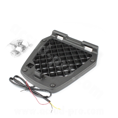 Platine de top case Coocase noir luxury 28/36 litres (kit visserie inclus)