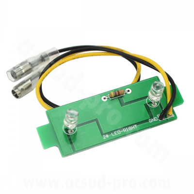 Feu stop LED droit Coocase 48 litres