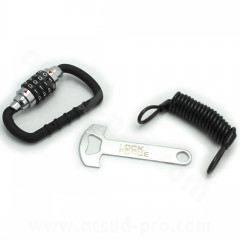 Antivol de casque Lock Force LOCKNESS scooter / maxiscooter / vélo