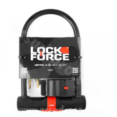 Antivol U Lock Force Hercule 240 x 165 + support