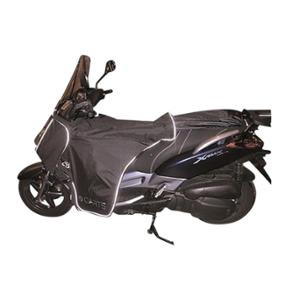 Tablier maxi scooter Tucano Urbano TERMOSCUD® R167 Adapté Yamaha XMAX / MBK Evolis 125/250/400 2014
