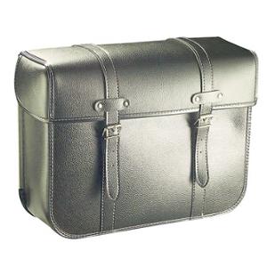 Sacoche cyclo dos adaptable métal R50 noir - 36 x 28 x 14 cm