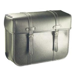 Sacoche cyclo dos adaptable métal R50 noir - 36 x 28 x 14 cm