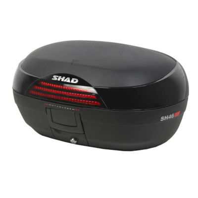 Top case Kappa 46L noir avec platine (réf D0B46200)