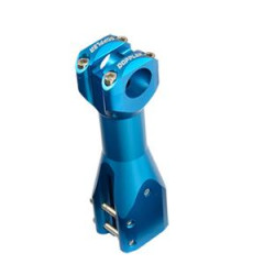 Potence scooter Doppler bleu D.22mm adapt. Booster/BW's/Stunt/Slider