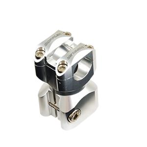 Potence scooter Doppler argent D.22mm pour NRG/Typhoon/Stalker