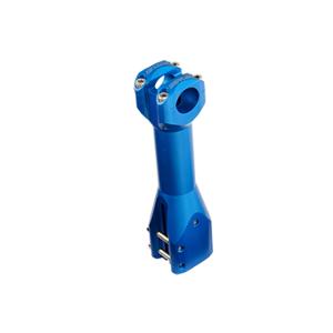 Potence scooter Doppler bleu adaptable aux modèles Nitro/Aerox/Mach G/Jog R/Ovetto/Neos (D.22mm)