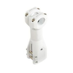 Potence Scooter Doppler Adaptée Blanc D.22mm pour Booster/BW'S/Stunt/Slider