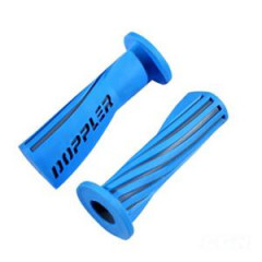 Revêtement poignée Doppler design bleu clair et gris