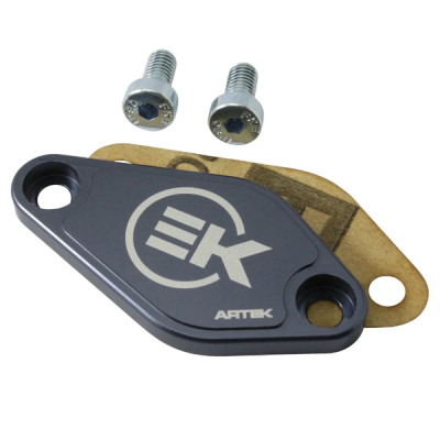 Obturateur de pompe à huile Artek gris anthracite pour Minarelli 50 AM6 / Derbi 50 Senda