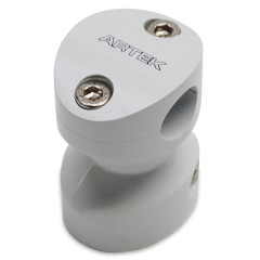 Potence scooter Artek K1 alu blanc pour Piaggio 50 NRG
