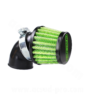 Filtre à air Carenzi type KN Ø28/35 45° adjustable