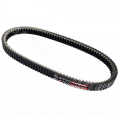 Courroie de maxiscooter crantée Gates double crantée (OEM 5RU-17641-00) pour Yamaha Majesty 400 2004-2006