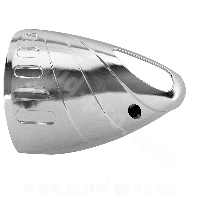 Protection pot d'échappement inférieur RB Max gris mat pour Yamaha TMAX 500 2001-2006