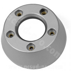 Embout d'échappement RB Max gris pour Yamaha TMAX 500 / Majesty 400 2001-2007