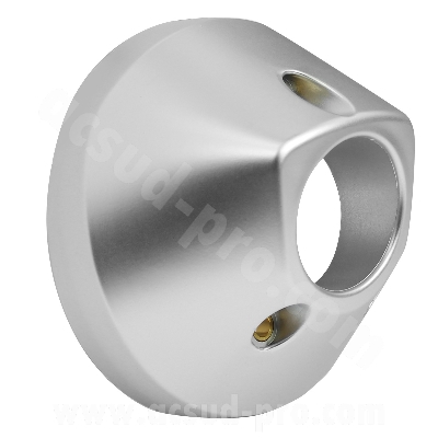 Embout d'échappement RB Max gris mat adapté aux véhicules : Yamaha TMAX 500 / Majesty 400 (2001-2007)