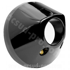 Embout d'échappement RB Max Noir Brillant Adapté Yamaha TMAX 500 / Majesty 400 2001-2007 et 2008-2011