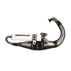 Pot d'échappement Doppler S3R Evolution Adapt. Sil. Blanc pour Speedfight / Vivacity / Trekker / TKR