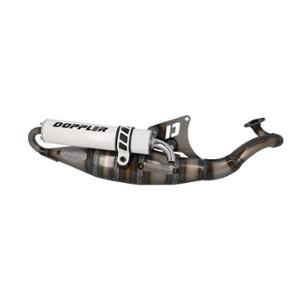 Pot d'échappement Doppler S3R Evolution blanc adapté Ludix/Speefight 34 AC/LC/Kisbee