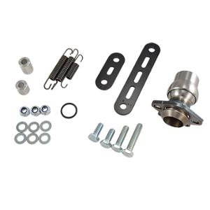 Accessoire Doppler Pot d'échappement GP8.0 Rotule, Vissage, Pattes pour Derbi Passage Haut